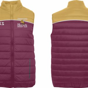 Prestons Hornets Club puffer vest